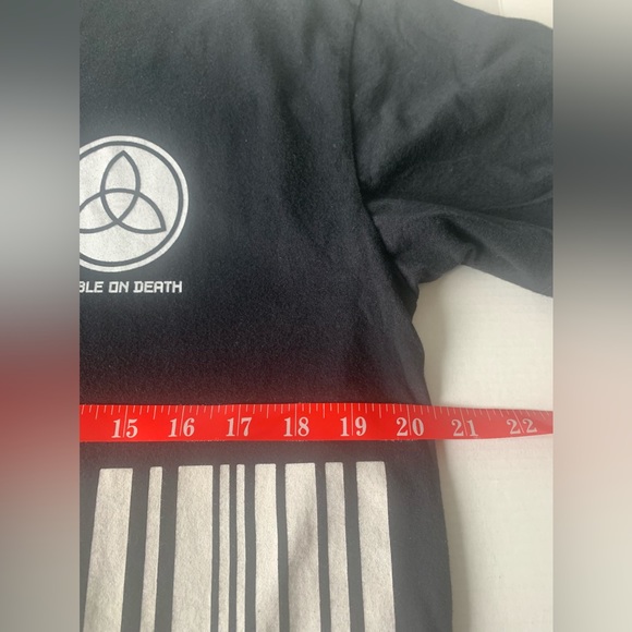 Payable On Death POD 619 Barcode MDNY Merch Direct Black Size Large - Picture 3 of 9